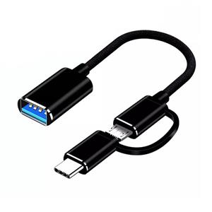 مبدل USB 3.0 OTG به MicroUSB/USB-C مدل 01