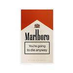 استیکر لپ تاپ ماسا دیزاین طرح marlboro مدل STKA00366