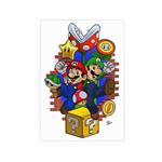 استیکر لپ تاپ ماسا دیزاین طرح mario مدل STKA00357