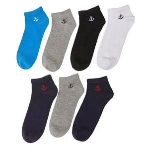 جوراب ساق کوتاه مردانه ال سی وایکیکی مدل S28931Z8 مجموعه 7 عددی