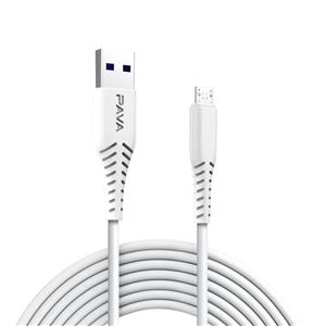کابل تبدیل USB به MicroUSB پاواریال مدل DC-182M طول 1 متر
