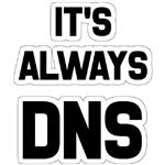 استیکر لپ تاپ مدل Always DNS