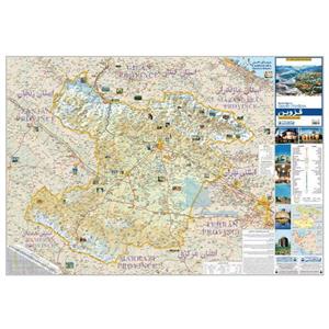 نقشه گیتاشناسی مدل سیاحتی و گردشگری استان قزوین کد 511