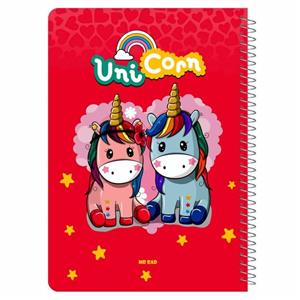 دفتر مشق مستر راد مدل یونیکورن کد 1695 Unicorn