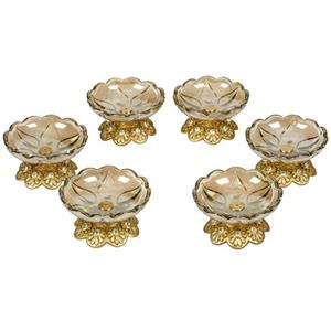 مجموعه ظروف هفت سین 6 پارچه چشمه نور مدل C2961