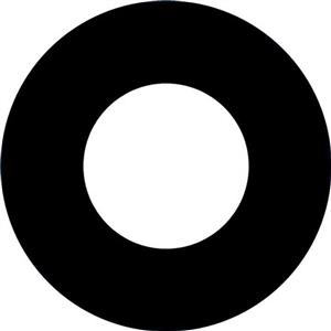 واشر مدل پلاستیکی 1/2 بسته 10 عددی
