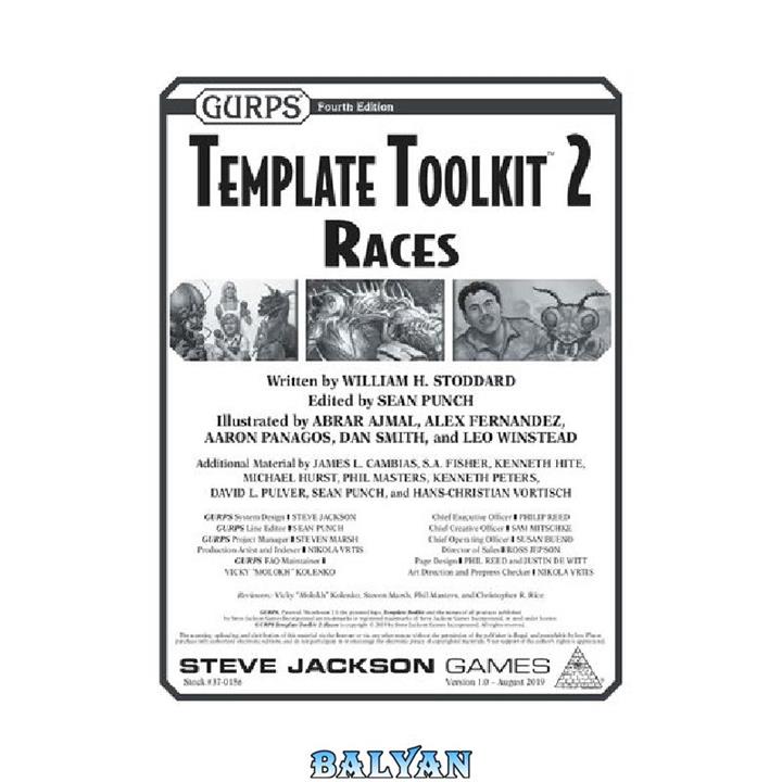 دانلود کتاب GURPS Template Toolkit 2 Races