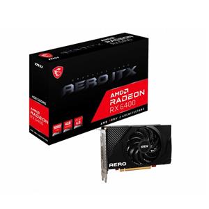 کارت گرافیک 4 گیگ ام اس ای Radeon RX 6400 AERO ITX 4G