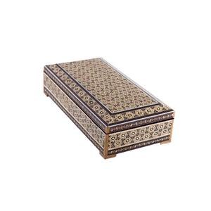 جعبه جواهر خاتم کاری رستا طرح 15-16-101