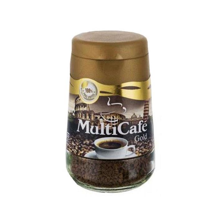 قهوه فوری گلد مولتی کافه مقدار 100 گرم
