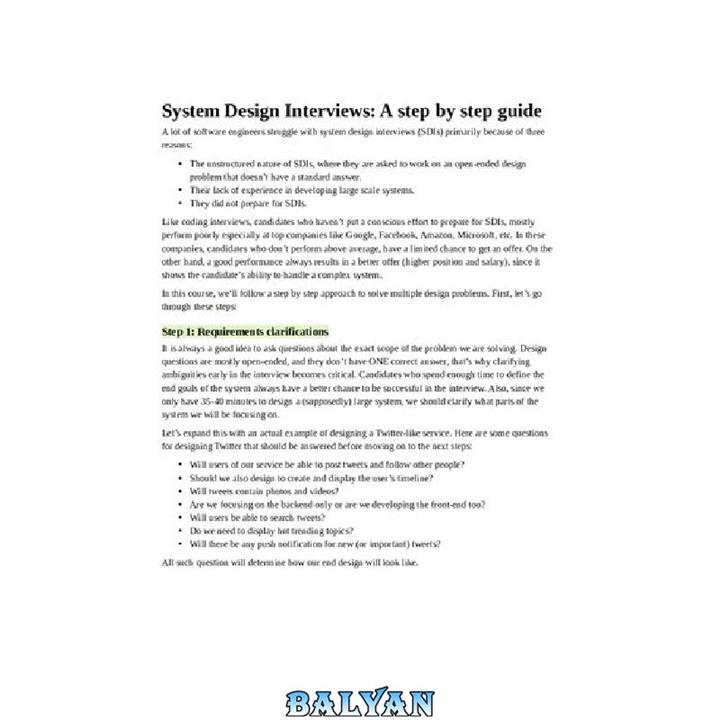 قیمت و خرید دانلود کتاب Grokking the System Design Interview
