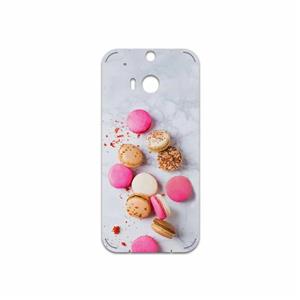 برچسب پوششی ماهوت مدل Macaron cookie مناسب برای گوشی موبایل اچ تی سی One M8 MAHOOT Macaron cookie Cover Sticker for HTC One M8