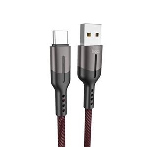 کابل تبدیل USB به USB-C هوکو مدل U68-5A طول 1.2 متر