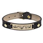 دستبند طلا 18 عیار مردانه مایا ماهک مدل MB0347