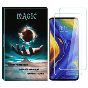 محافظ صفحه نمایش مجیک مدل SD-02 مناسب برای گوشی موبایل شیائومی Mi Mix 2 بسته دو عددی