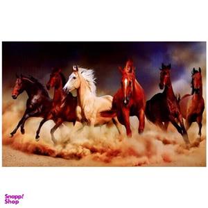 پازل 1000 تکه ترنم طرح اسب های صحرا به همراه یک عدد کیسه پازل ravensburger