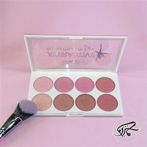 پالت 8رنگ رژگونه پینک کی Pink Key Attractive Blush Palette 