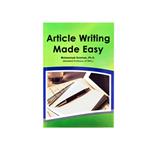 کتاب Article Writing Made Easy اثر Mohammad Golshan انتشارات نخبگان فردا