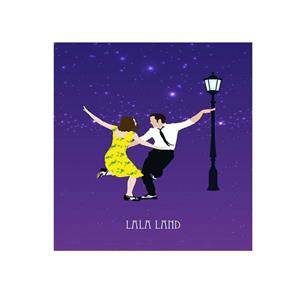 مگنت شمسه نگار طرح lala land مدل 0032