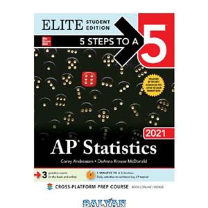 دانلود کتاب 5 Steps to a AP Statistics 2021 