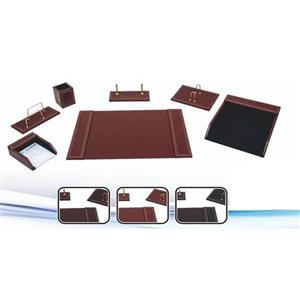 ست رومیزی چرمی مدیریتی قائم 7 تکه کد 807 