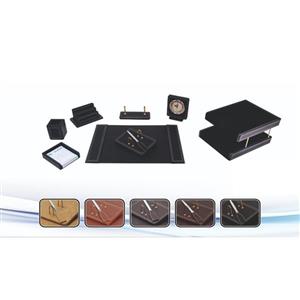 ست رومیزی چرمی مدیریتی قائم 10 تکه کد 610 