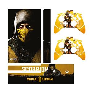 برچسب کنسول بازی ایکس باکس One توییجین وموییجین مدل Scorpion 01 مجموعه 5 عددی