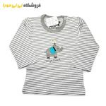 بلوز نوزادی طرح فیل tiny top