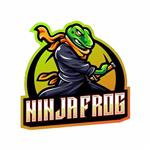 برچسب بدنه خودرو طرح NINJA FROG کد 145