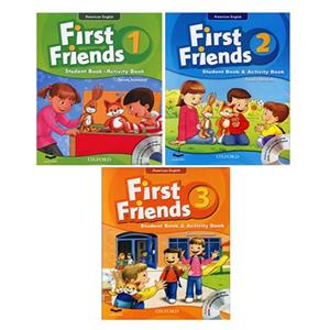 کتاب American English First Friends اثر Susan Lannuzzi انتشارات آرماندیس سه جلدی