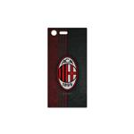 برچسب پوششی ماهوت مدل AC-Milan-FC مناسب برای گوشی موبایل سونی Xperia X Compact