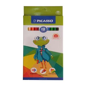 مداد رنگی 12 رنگ پیکاسو کد 04