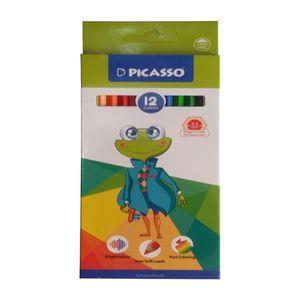 مداد رنگی 12 رنگ پیکاسو کد 04
