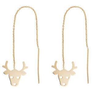 گوشواره طلا 18 عیار زنانه ماهک مدل ME0626 Maahak ME0626 Gold Earring