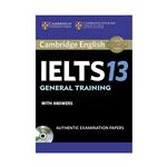 کتاب IELTS Cambridge 13 اثر جمعی از نویسندگان انتشارات کمبریدج