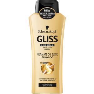 شامپو مو گلیس مدل Ultimate Oil Elixir حجم 400 میلی لیتر Gliss Ultimate Oil Elixir Hair Shampoo 400ml