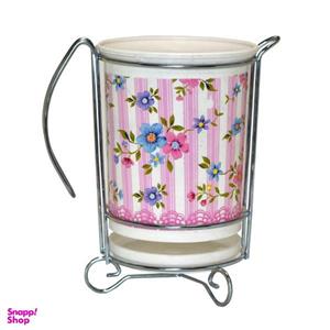 جاقاشقی فرش کیپس طرح گل کد 001