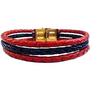 دستبند چرم وارک مدل دایان کد rb340 Vark Leather Dayan rb340 Bracelet