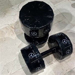 دمبل 10 کیلوگرمی مدل D2 بسته 2 عددی
