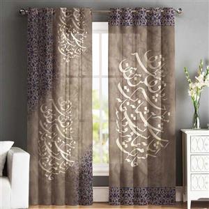 پرده شمسه نگار کد 6Tr512 سایز 140x260 سانتی متر