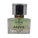 عطر جیبی مردانه ژیکلور مدل AQVA حجم 35 میلی لیتر