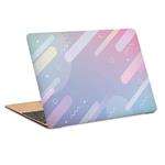 استیکر لپ تاپ طرح pink blue violet geometricکد c-757مناسب برای لپ تاپ 15.6 اینچ
