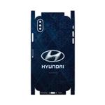 MAHOOT  Hyundai-FullSkin Cover Sticker for Apple iPhone Xs