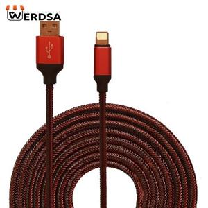 کابل تبدیل USB به لایتنینگ مدل MET01st طول 2 متر