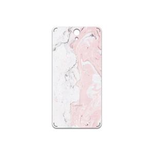 برچسب پوششی ماهوت مدل Blanco-Pink-Marble مناسب برای گوشی موبایل لنوو Vibe S1
