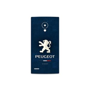 برچسب پوششی ماهوت مدل Peugeot مناسب برای گوشی موبایل ال جی FX0 Firefox MAHOOT Cover Sticker for LG 