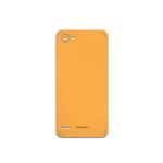 MAHOOT Matte-Orange Cover Sticker for LG Q6