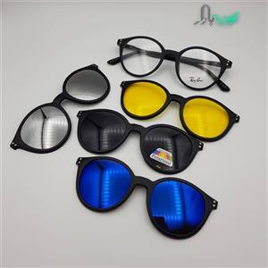 عینک طبی 4 کاور مگنتی کد 2285