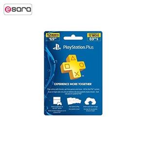 گیفت کارت پلی استیشن پلاس - عضویت یکساله PlayStation Plus Gift Card - 1 Year Membership