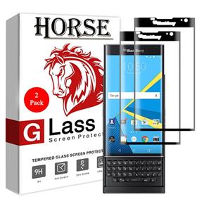 محافظ صفحه نمایش 5D هورس مدل DOR مناسب برای گوشی موبایل بلک بری Priv بسته دو عددی Horse Screen Protector For BlackBerry Pack Of 2 